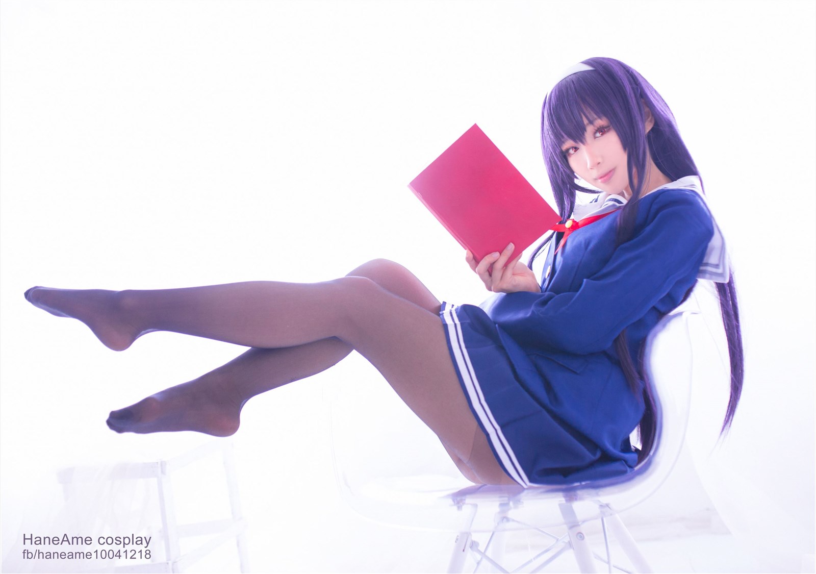 雨波_HaneAme-NO.071 Utaha Kasumigaoka（SaeKano）JK西装(29)